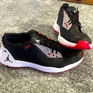 Air Jordan ADG 2 Black/Summit White Red Golf Shoes